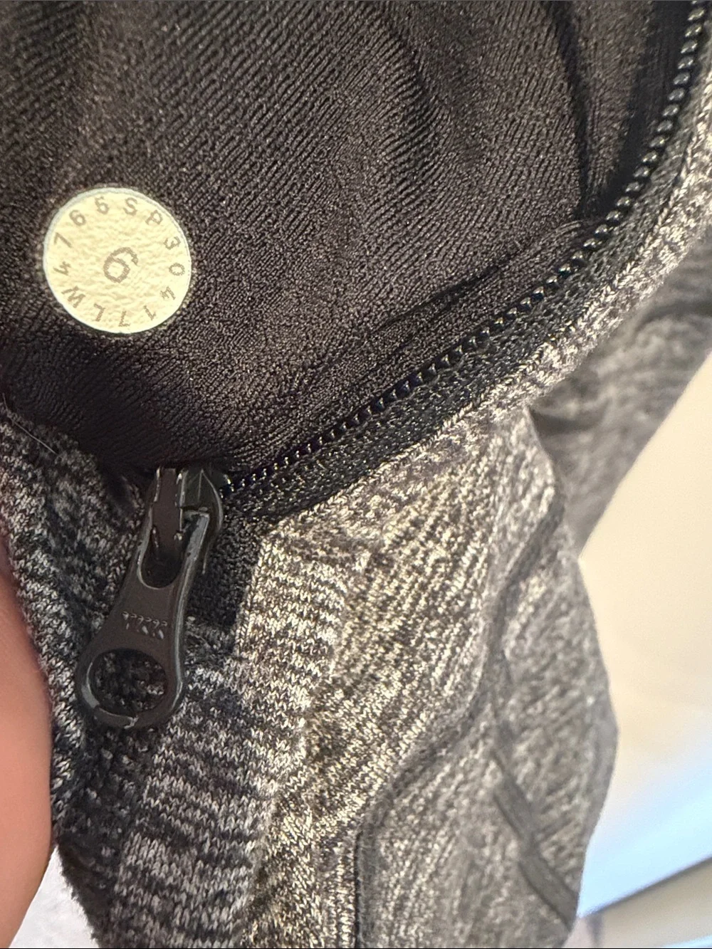lululemon athletica Gray Heather Full-Zip Jacket - Picture 9 of 9